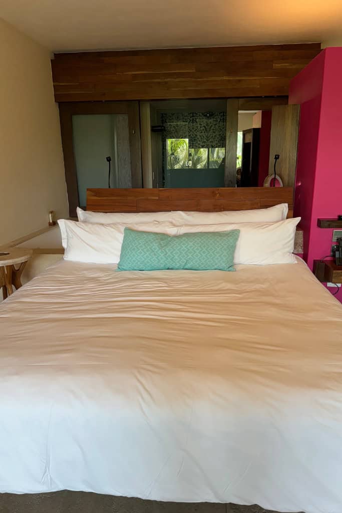 Hotel Xcaret Mexico bed