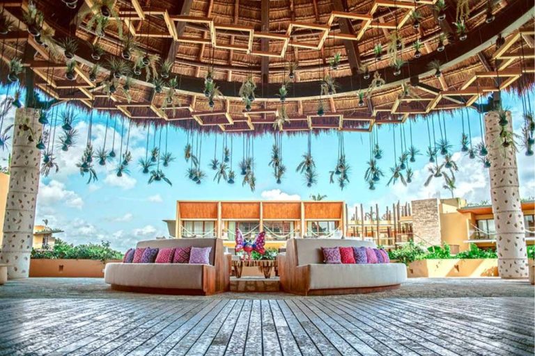 Photo of the lobby at Hotel Xcaret Mexico