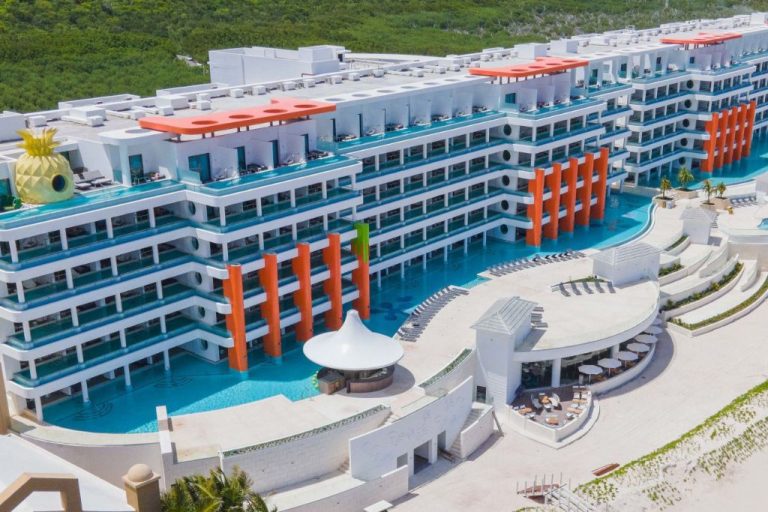 Photo of the Nickelodeon Resort in the Riviera Maya of Mexico