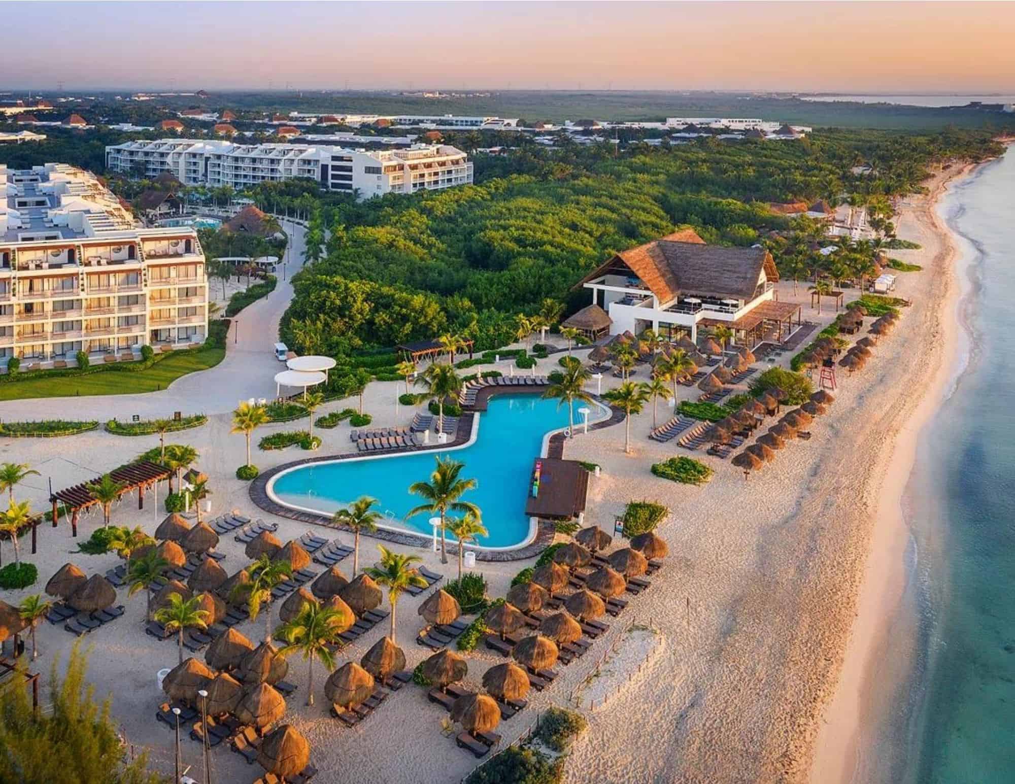 Aerial view of Ocean Riviera Paradise Resort