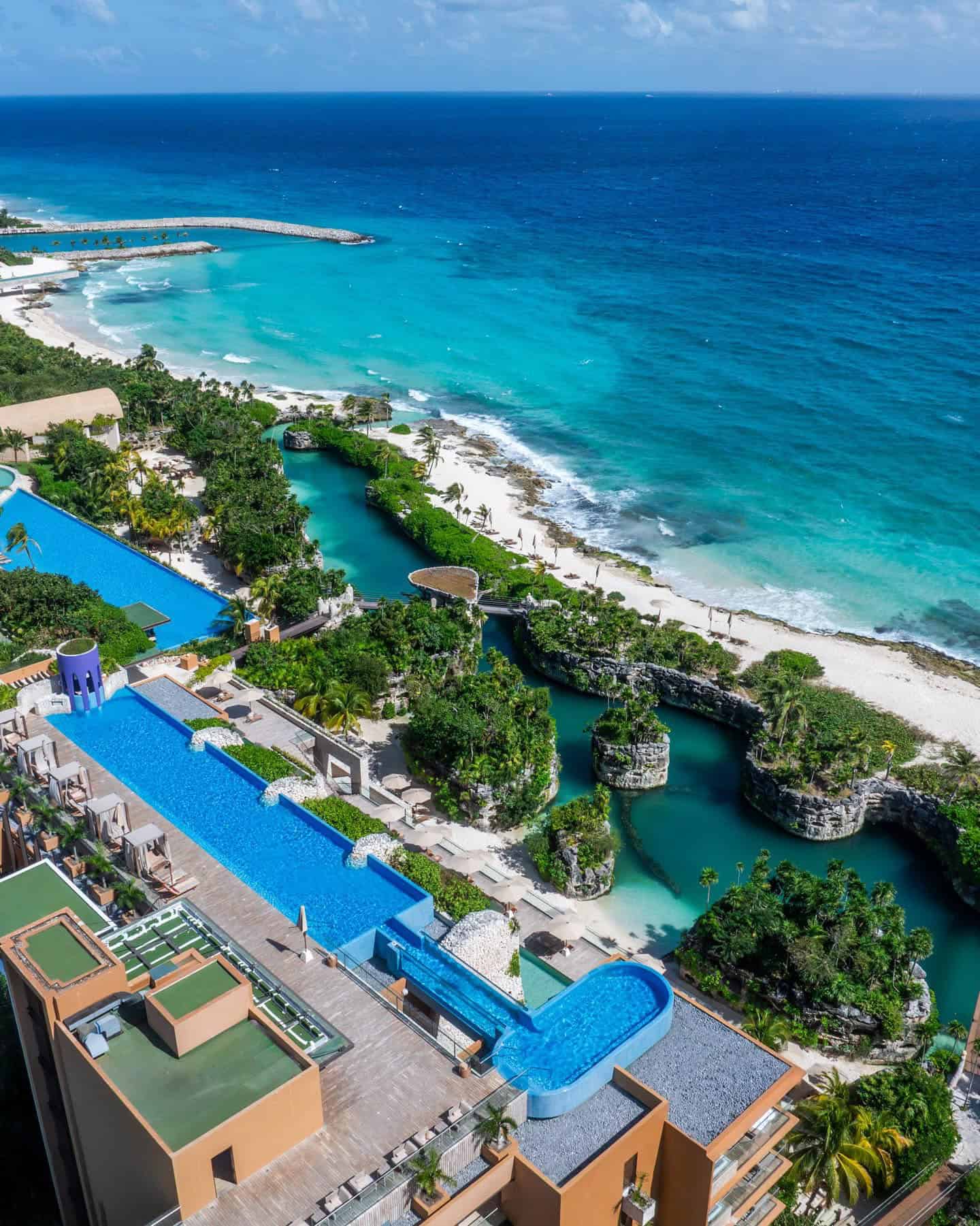 Aerial view of Casa de los Artistas