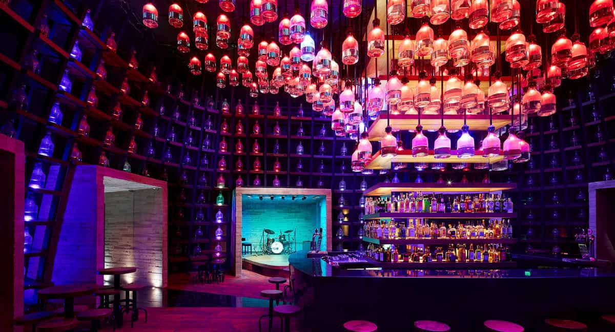 Bar at El Deseo Speakeasy